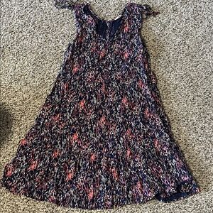 Caslon Navy and Pink Kids Casual Dress